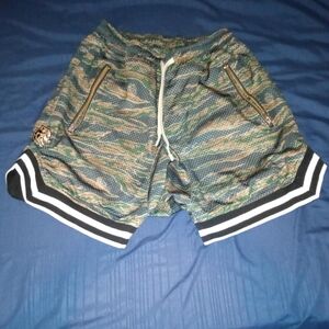 Darc Sport Tiger Stripe Camo Shorts